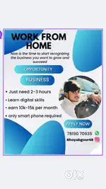 work from home opportunity