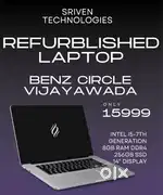 HP/DELL/LENOVO/ACER/ASUS - SRIVEN TECHNOLOGIES BENZ CIRCLE VIJAYAWADA