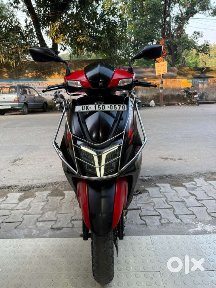 every part of scooty is original never serviced out of service centre