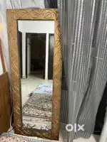 Wooden mirror