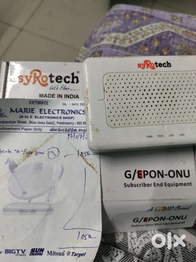 GEPON-ONU For Tv