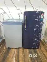 Samsung latest flower model refrigerator & godrej washing machine*11*