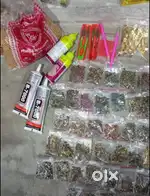 Thread Bangles and clips raw material