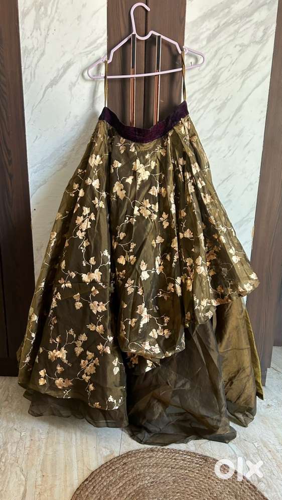 Deep Maroon Designer Bridal Lehenga – Premium & Elegant