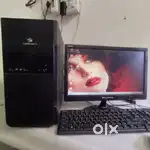 I3 कंप्यूटर थर्ड जनरेशन 4GB रैम 500 जीबी hdd 16इंच मॉनिटर कीबोर्ड माउस