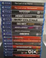 Ps4 Disc Games & kit