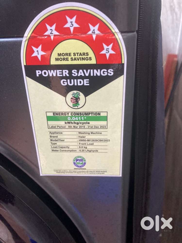 Haier Front Load 8 kg capacity