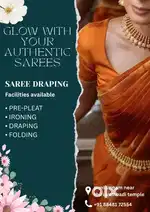 Saree draping