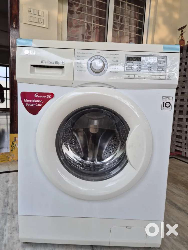 LG 6kg front load washing machine