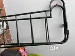 Steel cot and bed