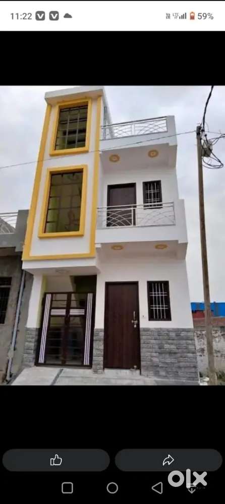 Independent house in well maintained gated society