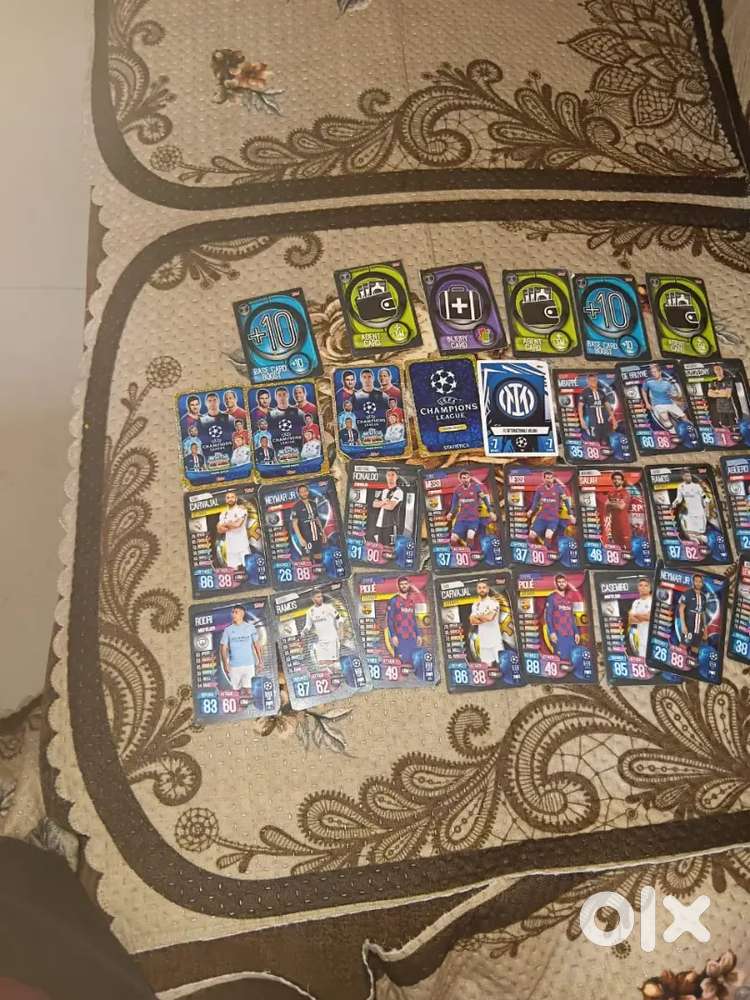 Rare Match Attax Collection! Messi Ronaldo MVP LE! UCL Stars