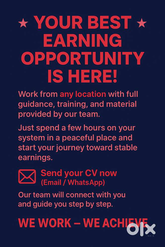 Here’s your chance to get the best earning opportunity from any loca