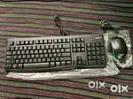 Logitech and Dell keyboard and mouse