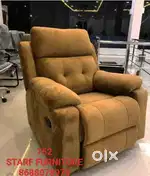 1 chair manual recliner with comfortable sitting and beautiful colour
