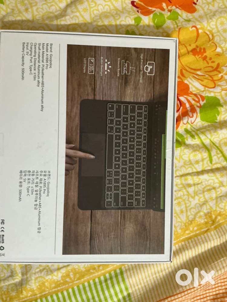 iPad pro 13 Wireless Keyboard Case- GOOJODOQ