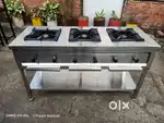 Brand New Pure steel 3 Burner 24 months warranty counter