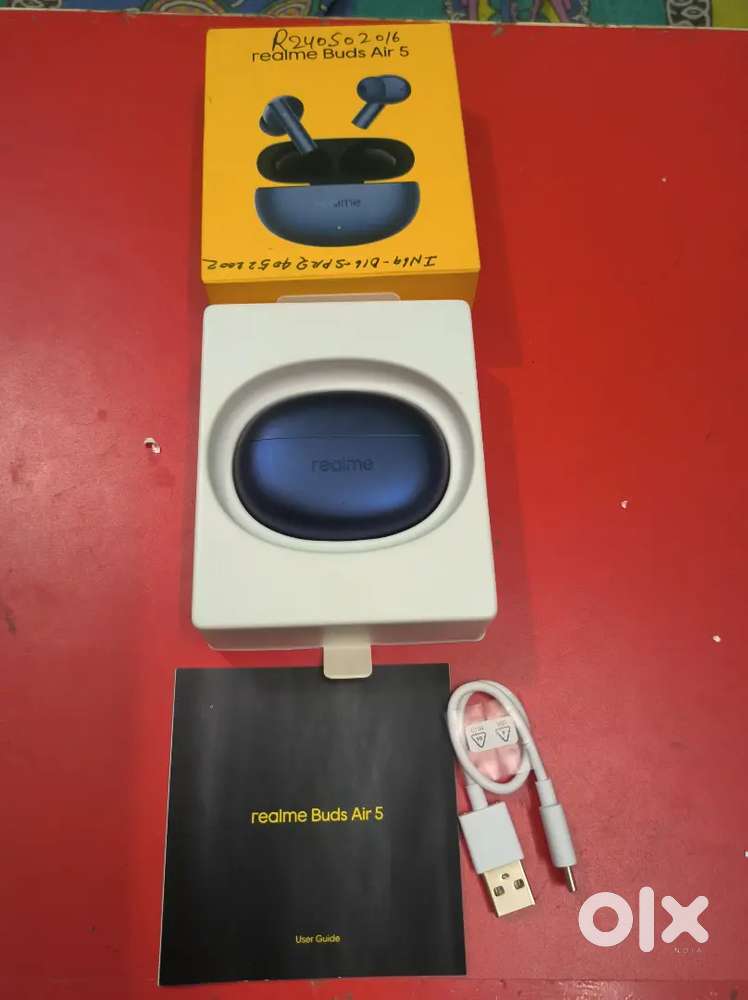 realme Buds Air 5 50dB ANC  12.4mm Mega Titanized Dynamic Bass Driver