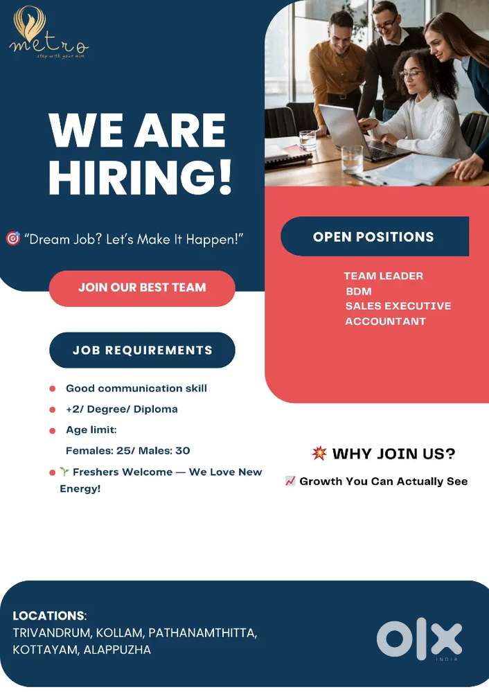 URGENT HIRING