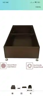 3*6 single bed (Almost new )