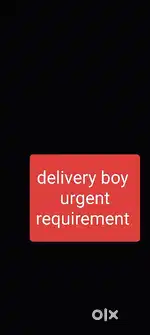 Delivery boy