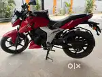 TVS Apache 160 4V Racing Red