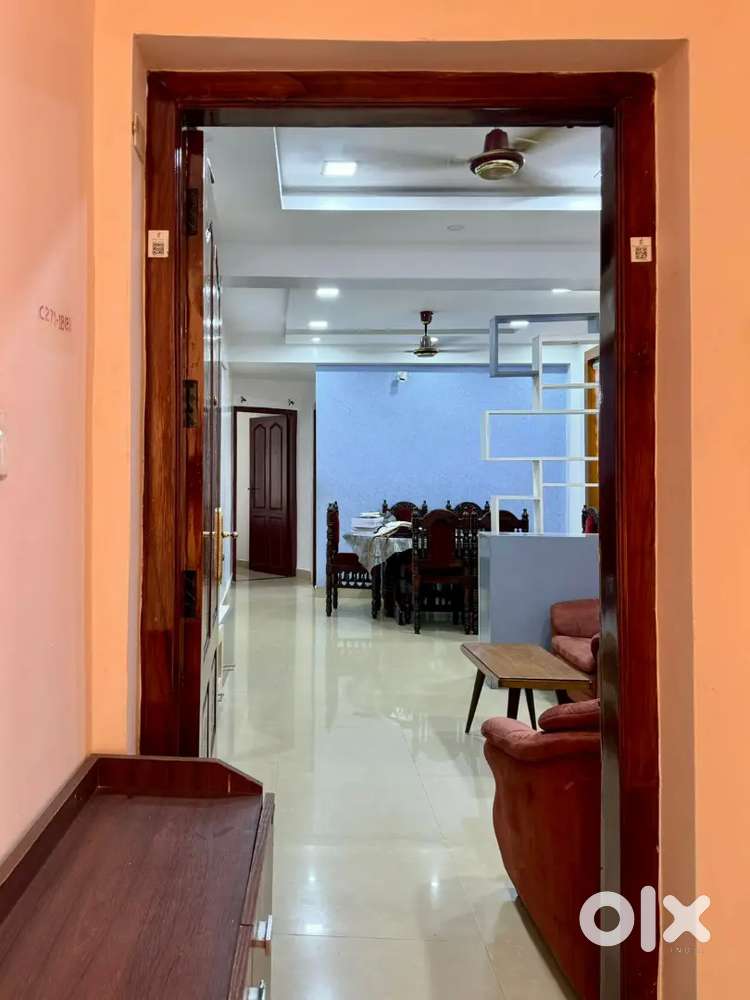 Fully furnished apartment for rent near pattom