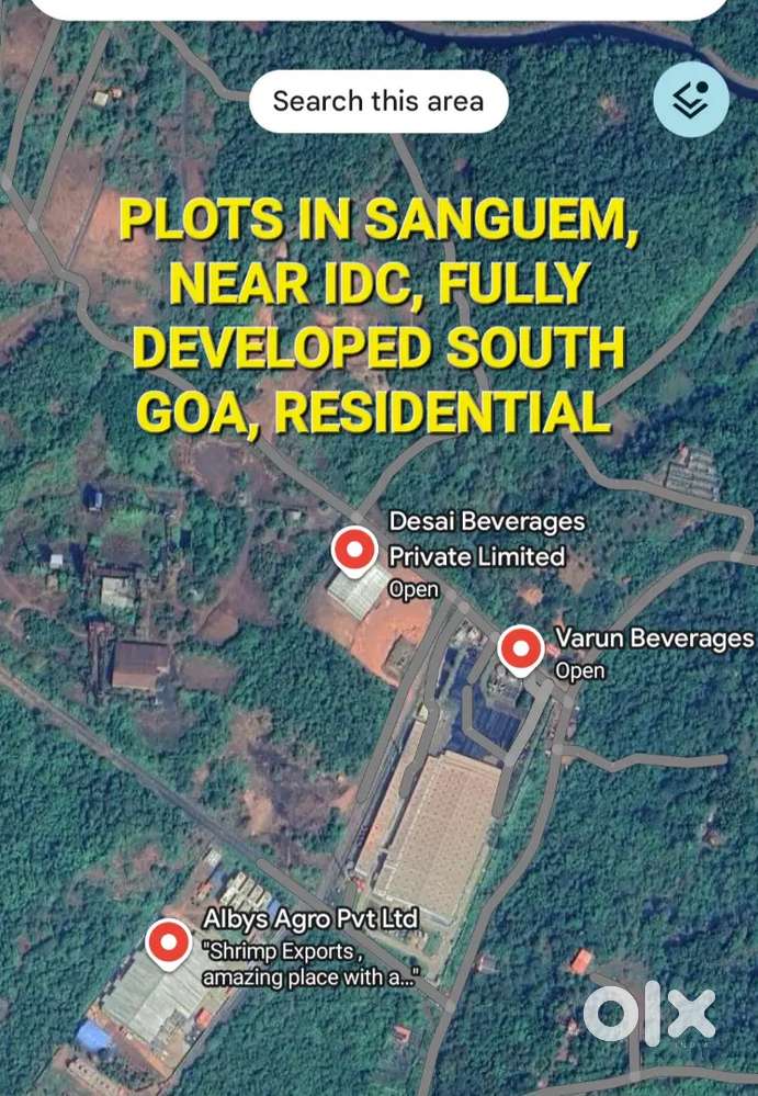 PLOTS IN SANGUEM, NEAR IDC