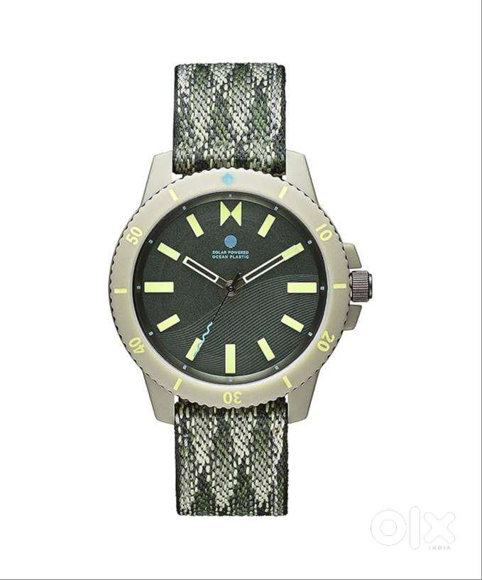MVMT Ocean Plastic Analog Green Dial Unisex's Watch-28000208