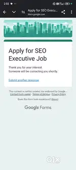 I'm. Looking for a job