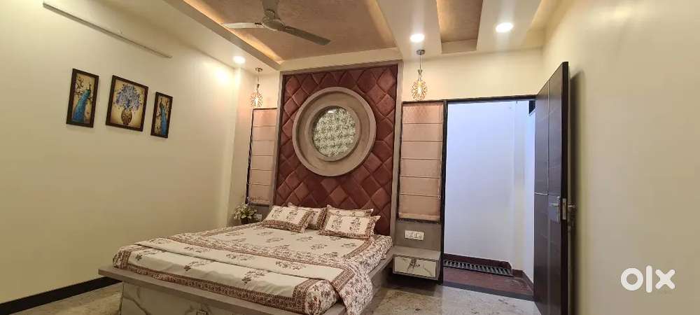 160Gaj 4bhk fully furnish Independence duplex new villa