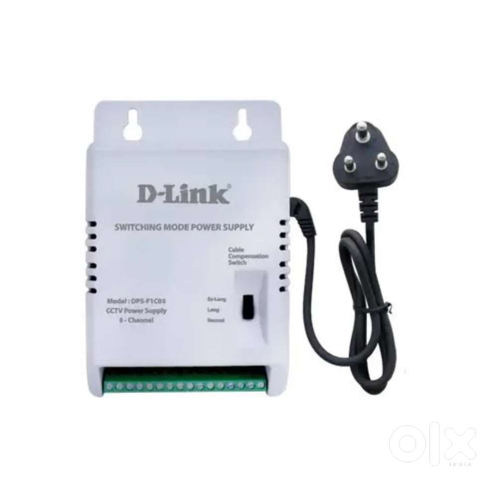 D-Link DPS-F1C08 8 CH CCTV Power Supply- Plastic