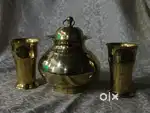 Antique pure brass solid heavy
