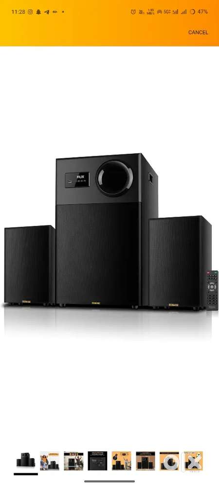 Obage ultimate ultra home theatre brand new  1 day old