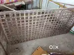 Folding bed heavy quality and table also table price is 1000