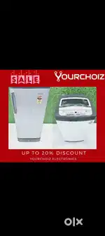 Samsung single door fridge & samsung top load in best price @yourchoiz
