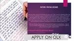 PART TIME JOBS- WORK FROM HOME- SIMPLE TYPING & EASY WRITING JOBS