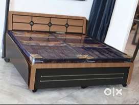 Sunday Discount-Buy New Double bed with box 7200/- Finace Available
