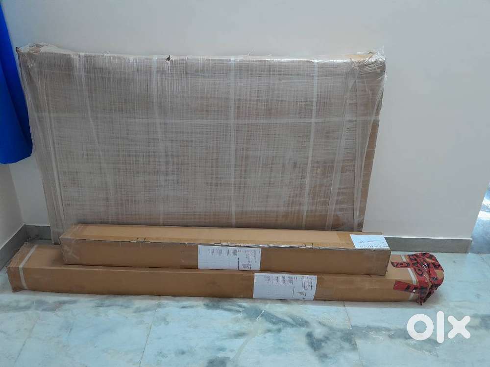 Brand New Queen Size Metal Bed! – Unopened Box