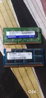 Laptops Ram Sticks 4GB,2 GB+2GB/DDR3