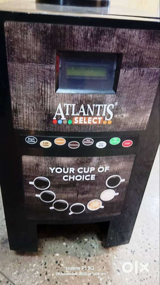 Atlantis Select 7 Beverage Options Dispenser Tea, Coffee, Black Coffee