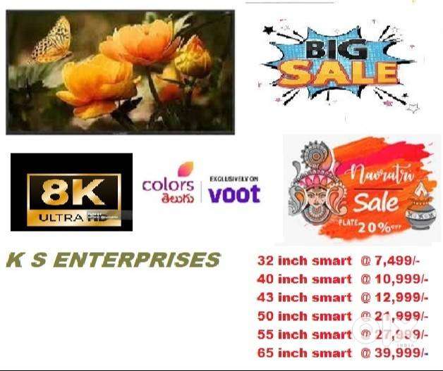 32  INCH SMART LED TV @ 7,499 /-