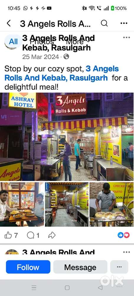 Biriyani nd fast food kabab Rasulgarh Sqr