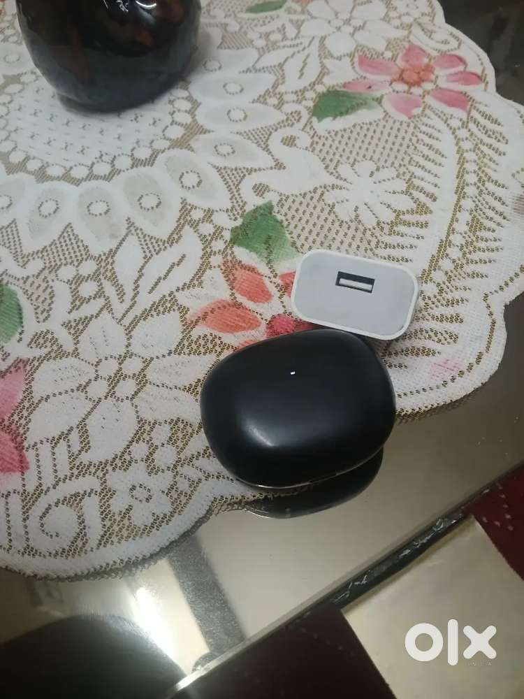 3 month use only Original apple adapter 5w usb 1500 earbuds 600