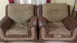 Sofa set (2 one seaters + 3 seater)