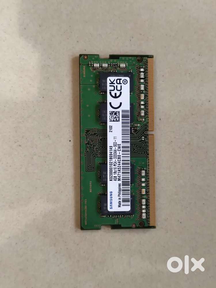 Samsung 4GB DDR4 2400MHz Laptop RAM – Perfect Condition  Tested