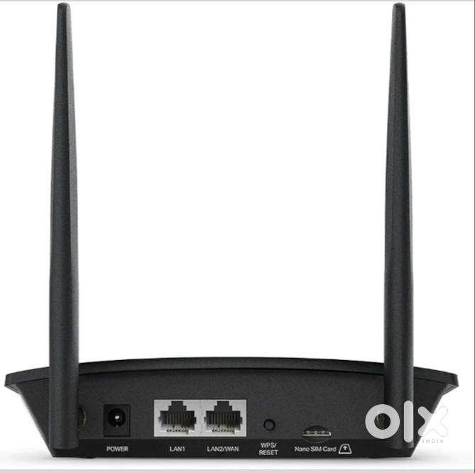 TP-Link TL-MR100 300Mbps 2.4GHz Wireless N 4G LTE  Router, Black