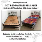 Steel Cot Bed Mattresses sales - More designs available