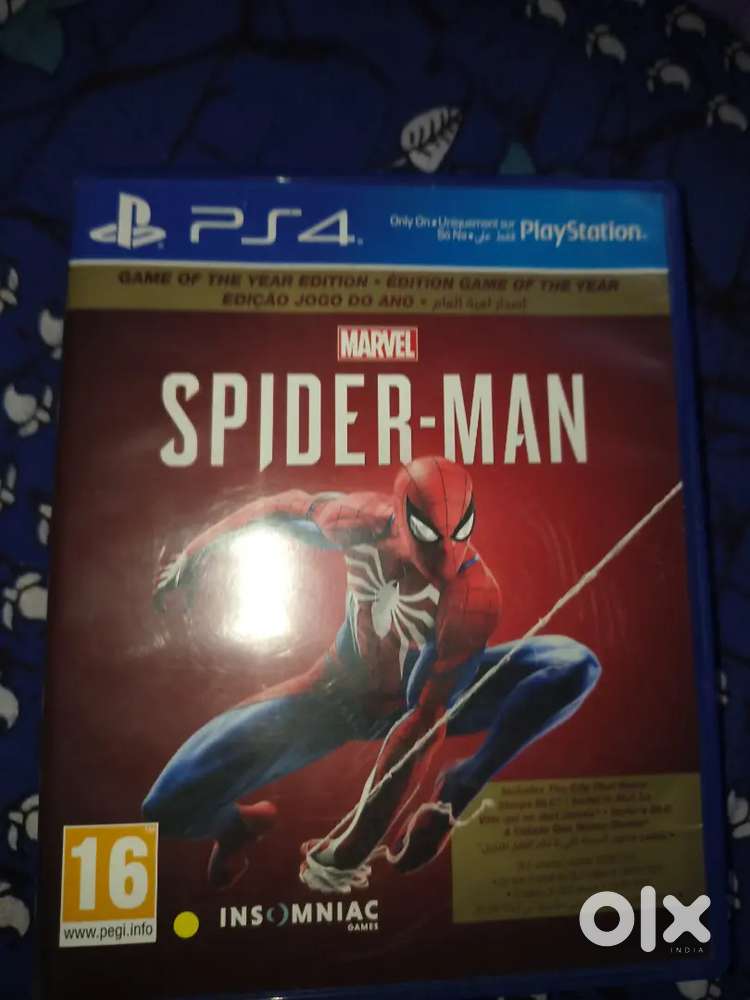 Spiderman game Ps4