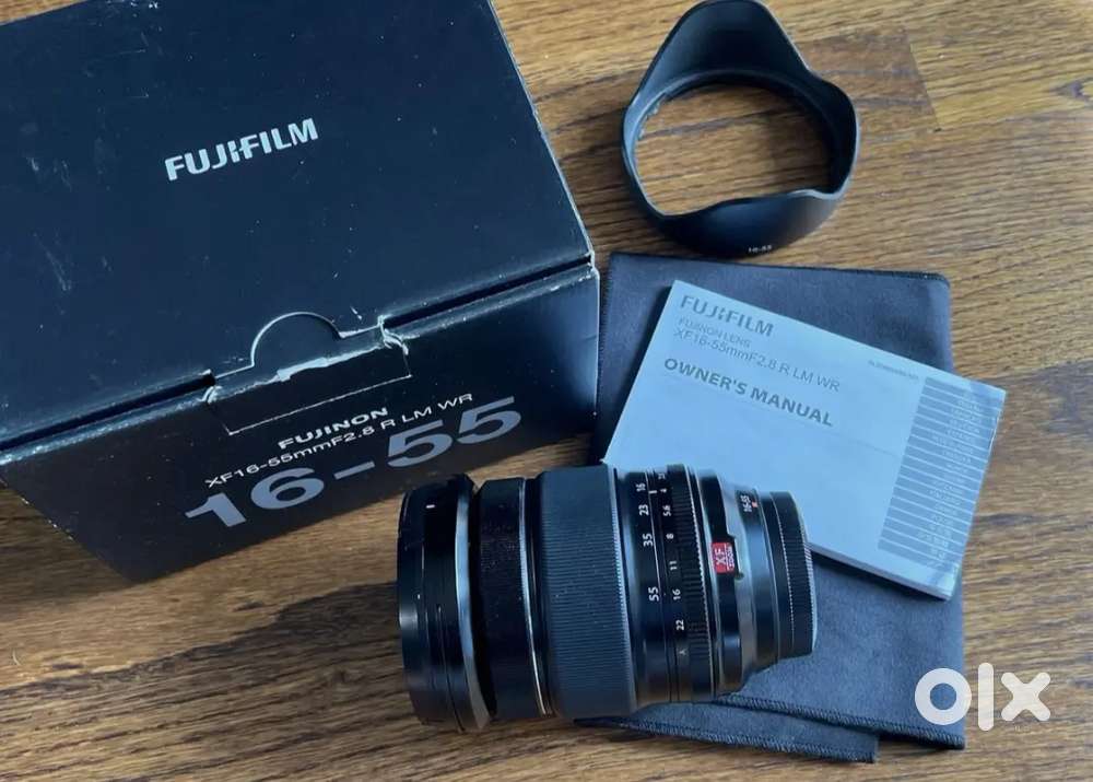 Fuji XF16-55mmF2.8 R LM WR zoom lens - excellent condition